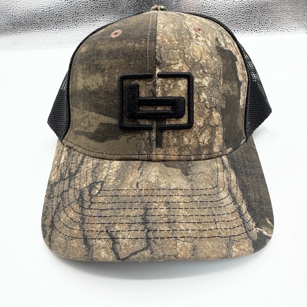 Banded Trucker Camo Cap Mesh Back Adjustable Snapback Field Camouflage Hat OS - Picture 4 of 9